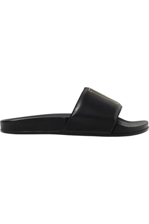 Rhude Homme, Chaussures, Noir, Taille: 45 EU Sandales décontractées en cuir