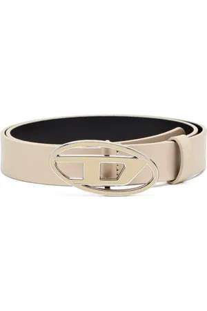 Diesel Femme, Accessoires, Brun, Taille: 80 CM Ceinture en Cuir Marron B-1Dr 25