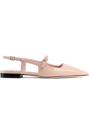 Jimmy Choo Femme, Chaussures, Rose, Taille: 40 EU Chaussures plates noires pour femmes