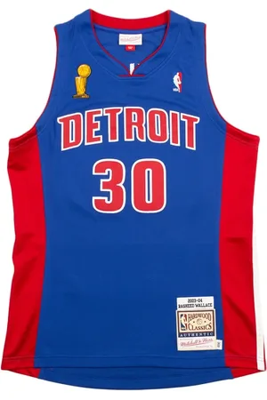Mitchell & Ness Homme, Sport, Bleu, Taille: M NBA Dark Finals Jersey Pistons 2003