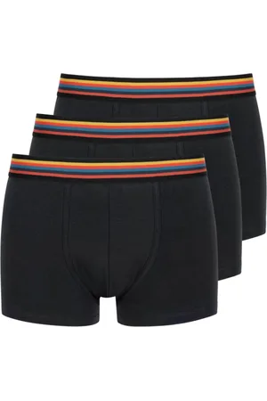 Paul Smith Homme, Sous-vêtements, Noir, Taille: S Boxers en coton avec élasthanne