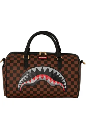 Sprayground Unisex, Sacs, Brun, Taille: ONE Size Lenticular Chomp Mini Sac de Voyage