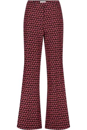 Fabienne Chapot Femme, Pantalons, Rouge, Taille: 46 FR Puck Pantalons