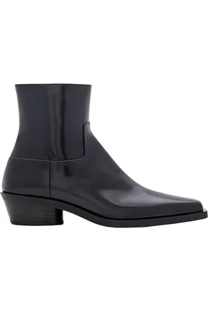 Proenza Schouler Femme, Chaussures, Noir, Taille: 36 1/2 EU Bottes de cheville noires à bout pointu de l