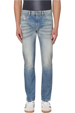 Diesel Homme, Jeans, Bleu, Taille: W34 Jean Droit Régulier