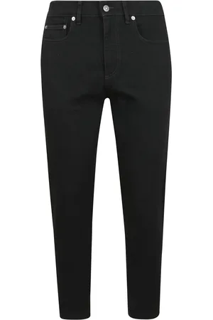 Golden Goose Homme, Jeans, Noir, Taille: W32 Jean Skinny avec Double Étoile d