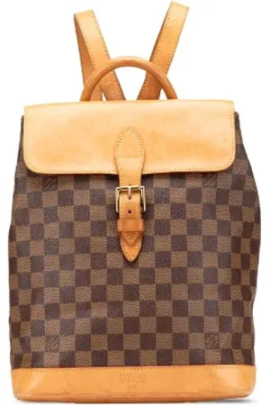 LOUIS VUITTON Femme, Pre-owned, Brun, Taille: ONE Size Pre-owned Toile sacs-dos