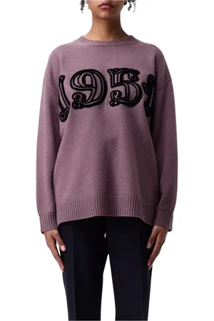 Max Mara Femme, Pulls, Violet, Taille: 36 FR Pull en Cachemire Lilas