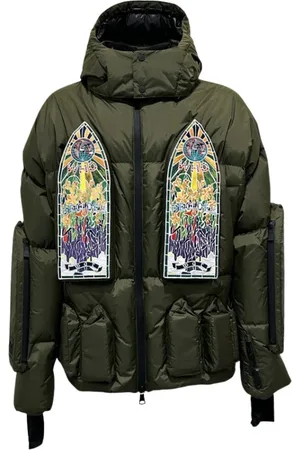 add Homme, Vestes, Vert, Taille: XL Blouson EN Duvet Avec Capuche Amovible