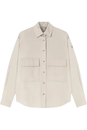add Femme, Vestes, Gris, Taille: 40 FR Chemise Veste ET Gilet Intérieur