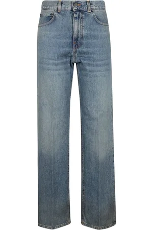 haikure Femme, Jeans, Bleu, Taille: W26 Jean Droit Bleu Huile