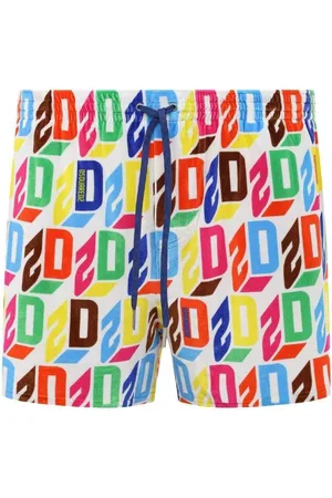 Dsquared2 Homme, Shorts, Multicolore, Taille: M Midnight Goth Boxer Midi