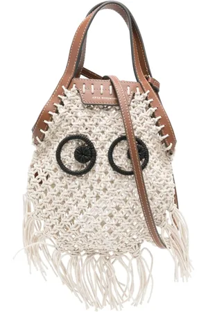 Anya Hindmarch Femme, Sacs, , Taille: ONE Size Sac Épaule à Franges