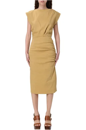Pinko Femme, Robes, Jaune, Taille: 38 FR Elegant Sky Dress