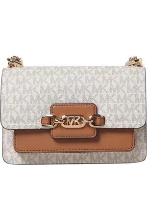 Michael Kors Femme, Sacs, , Taille: ONE Size Élégant Sac à Bandoulière Matelassé avec Détails de Chaîne en Or