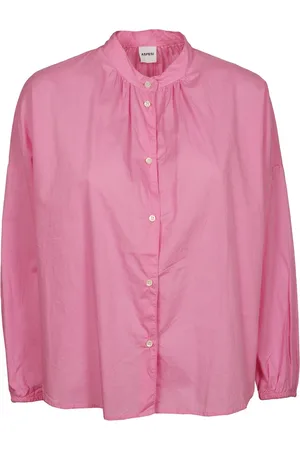 Aspesi Femme, Blouses et Chemises, Rose, Taille: 38 FR Chemise coréenne rose Blouses