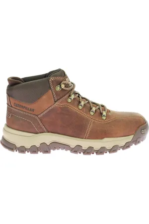 Caterpillar Homme, Chaussures, Brun, Taille: 43 EU Bottes en Cuir Confortables Threshold Rebou