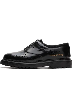 Filling pieces Homme, Chaussures, Noir, Taille: 41 EU Derby Gradient Chaussures Design Élégant