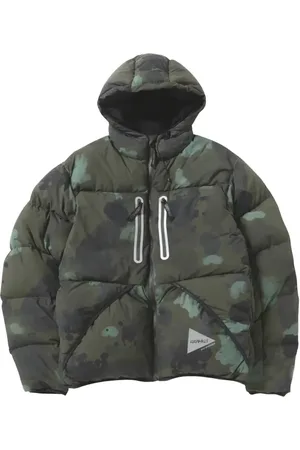 Gramicci Homme, Vestes, Vert, Taille: L Doudoune Camo avec isolation en duvet