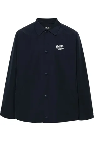 A.P.C. Homme, Vestes, Bleu, Taille: L Vêtements d
