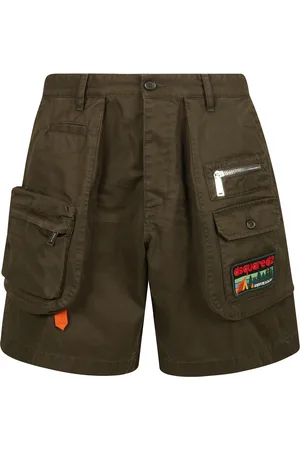 Dsquared2 Homme, Shorts, Vert, Taille: M Cargo Bermuda Shorts