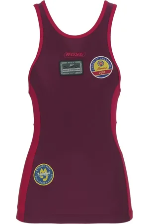 MARTINE ROSE Homme, Tops, Rouge, Taille: M Gilet de Natation Rouge Bourgogne