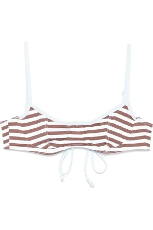 Frankies Bikinis Femme, Maillots de bain, Brun, Taille: 38 FR Maillots de bain Marron Café avec Arrière