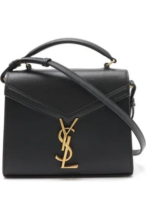 Saint Laurent Femme, Pre-owned, Noir, Taille: ONE Size Pre-owned Cuir sacs-main