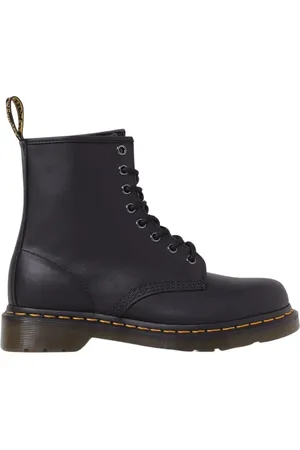 Dr. Martens Femme, Chaussures, Noir, Taille: 38 EU Bottes classiques en cuir noir