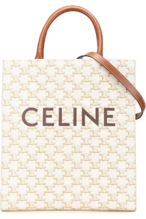 Céline Femme, Pre-owned, Blanc, Taille: ONE Size Pre-owned Cuir sacs-celine