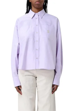 Brunello Cucinelli Femme, Blouses et Chemises, Rose, Taille: 40 FR Elegant Collared Shirt
