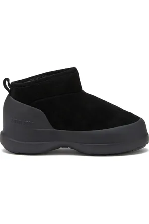 Moon Boot Femme, Chaussures, Noir, Taille: 36 EU Bottines en daim noir