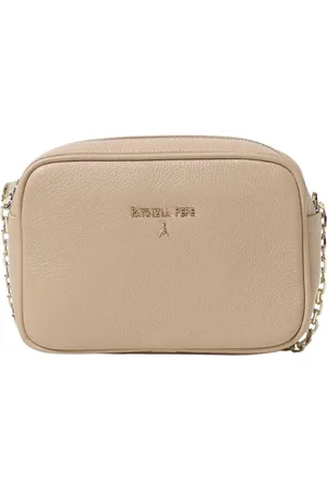Patrizia Pepe Femme, Sacs, , Taille: ONE Size Sac bandoulière en cuir noir à chaîne