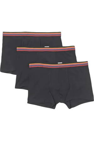 Paul Smith Homme, Sous-vêtements, Noir, Taille: 2XL Boxers à bande multicolore