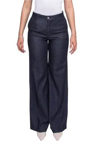 Dolce & Gabbana Femme, Pantalons, Bleu, Taille: 40 FR Pantalon 5 Poches Élégant