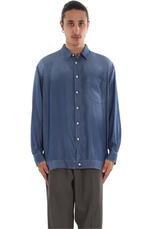 MAGLIANO Homme, Chemises, Bleu, Taille: L Chemise Pyjama en Style 07
