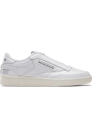 PUMA Homme, Chaussures, Blanc, Taille: 41 EU Club C 85 Baskets Blanc & Noir
