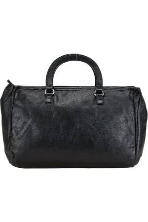 Prada Femme, Pre-owned, Noir, Taille: ONE Size Pre-owned Cuir sacs-main