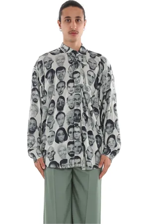 MAGLIANO Homme, Chemises, Blanc, Taille: L Twisted Shirt Finalists