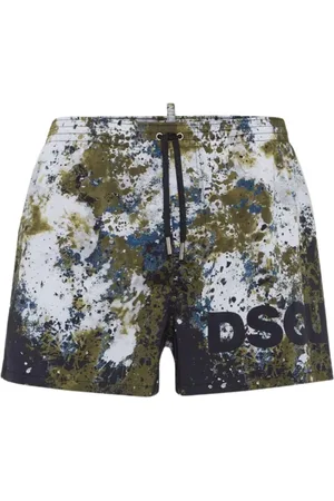 Dsquared2 Homme, Maillots de bain, Multicolore, Taille: S Shorts camouflage pour homme