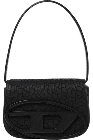 Diesel Femme, Sacs, Noir, Taille: ONE Size Pochette en cuir noir
