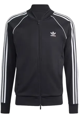 adidas Homme, Sweatshirts et sweats à capuche, Noir, Taille: XS Sweat à Fermeture Éclair Homme