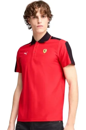 PUMA Homme, Tops, Rouge, Taille: XL Polo de Course