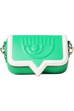 Chiara Ferragni Femme, Sacs, Vert, Taille: ONE Size Mini Sac Vert Clutch