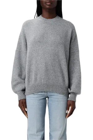 Khaite Femme, Pulls, Gris, Taille: 38 FR Pull Gris Coupe Décontractée