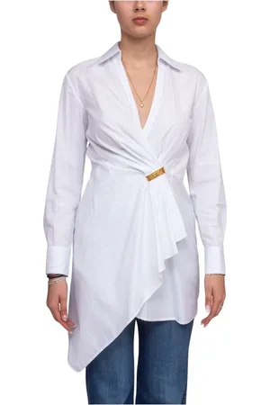 Elisabetta Franchi Femme, Robes, Blanc, Taille: 40 FR Robe Femme Blanc Ultramarin