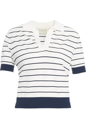 Kaos Homme, Pulls, Bleu, Taille: M Pull à Rayures