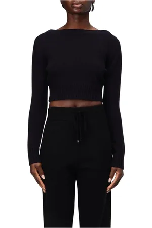 Max Mara Femme, Pulls, Bleu, Taille: 42 FR Ensemble Pull Pantalon en Cachemire