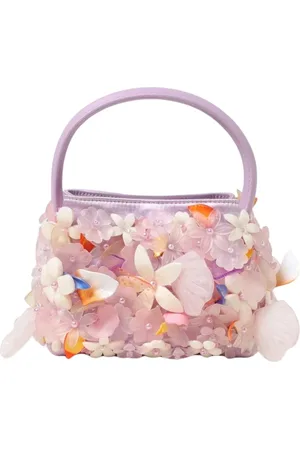 Cult Gaia Femme, Sacs, Rose, Taille: ONE Size Sac à main en résine florale rose