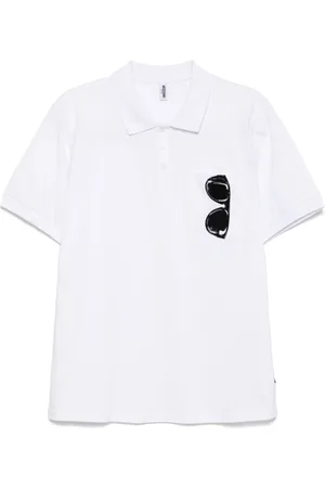 Moschino Homme, Tops, Blanc, Taille: S T-shirts et Polos Blancs